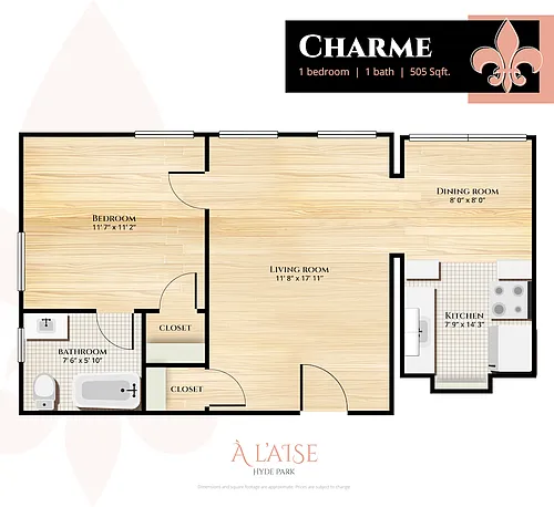 Floor plan Charme