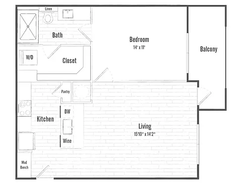 Floor plan A1c