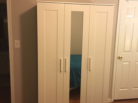 ample storage and walk in closet