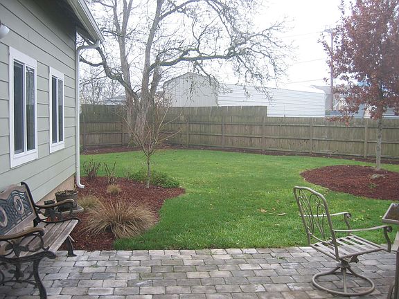 Paver patio