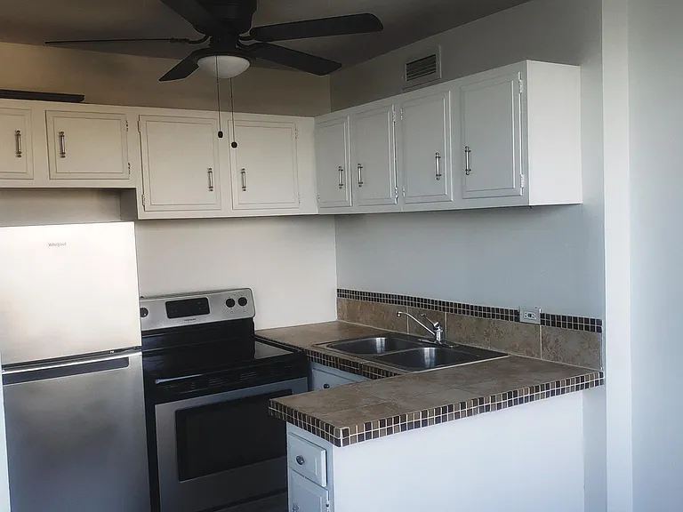 Newer appliances.