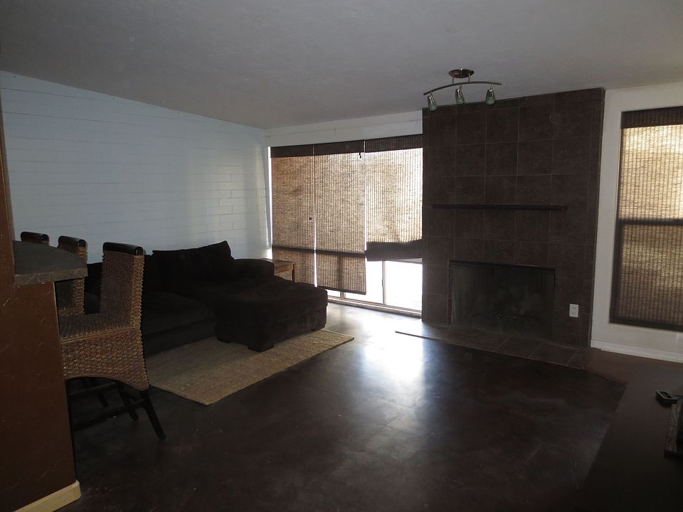 Large living room with fp