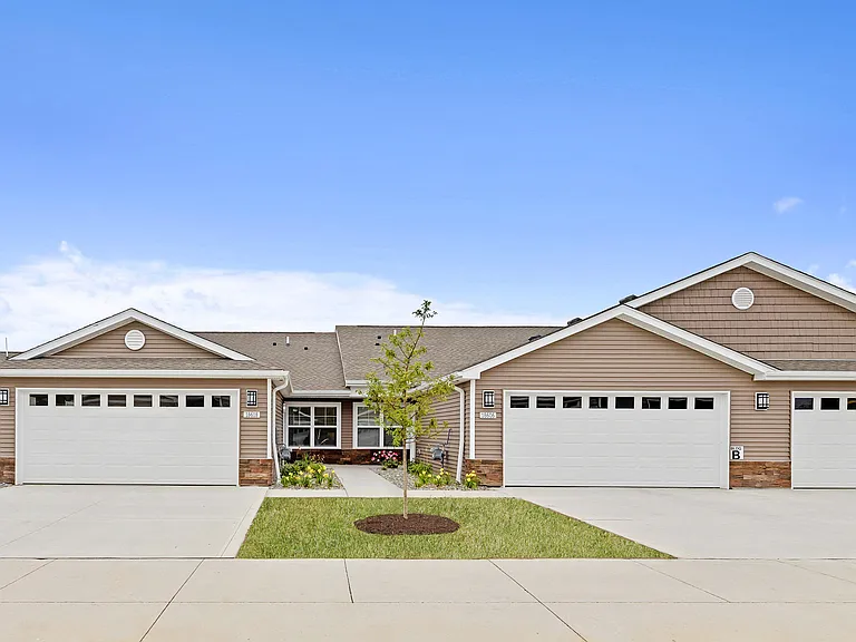 Apartments with Two-Car Attached Garages