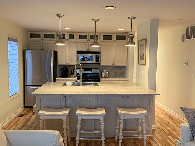 Open Kitchen & Living area