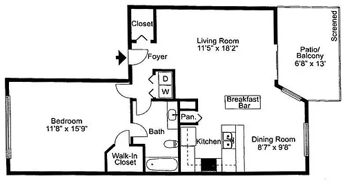 Floor plan Manatee