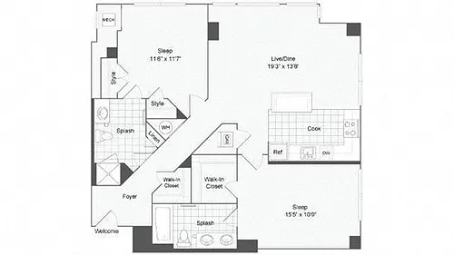Floor plan Charleston