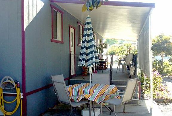 Side View of Porch