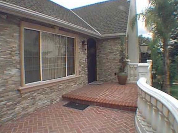 Entrance to house