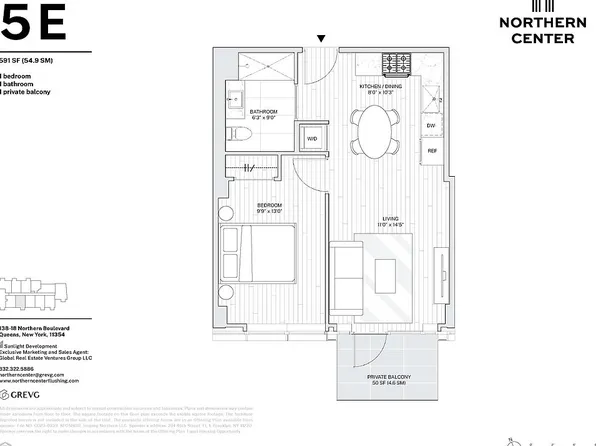 138-18 Northern Blvd #5E, Flushing, NY 11354