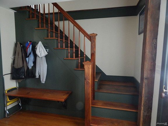 Entrance with Custom Woodwork