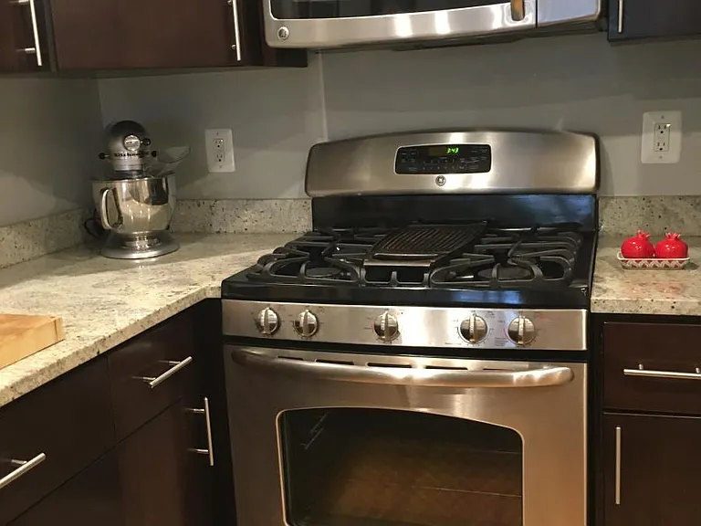5-burner gas range