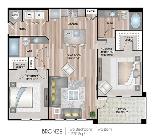 Floor plan Bronze
