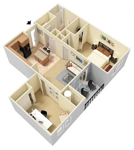 Floor plan B1