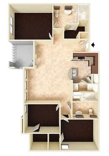 Floor plan C1