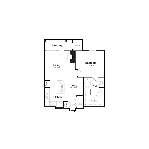 Floor plan A4