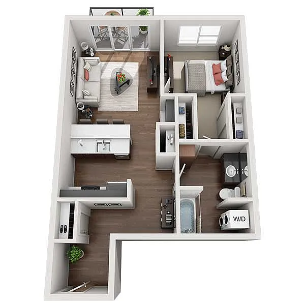Floor plan A1J