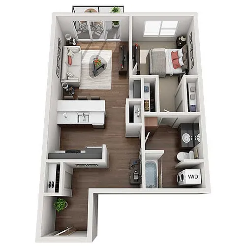 Floor plan A1J