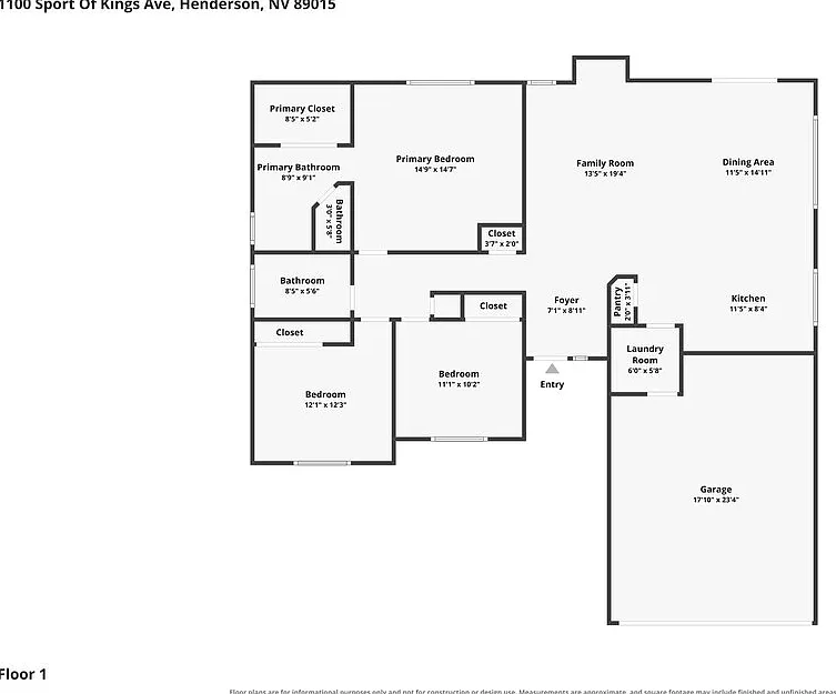 3 bed, 2.0 bath, 1431 sqft, $2,215 — Photo 2