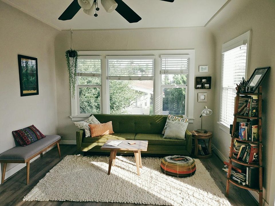 Sun soaked living room