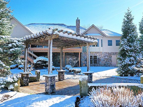 Pergola in the backyard.