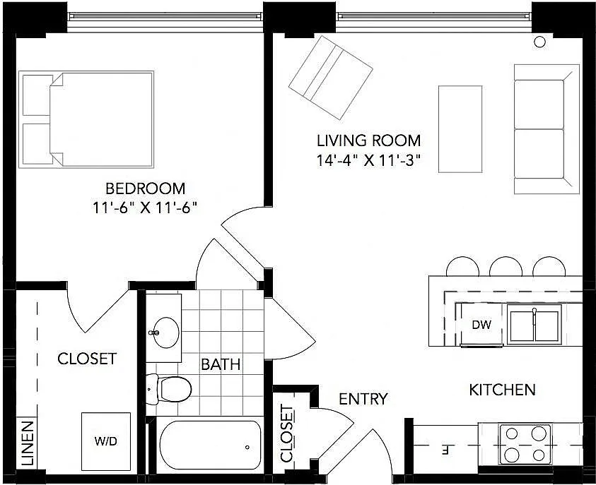Floor plan The Canal