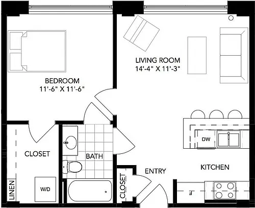 Floor plan The Canal