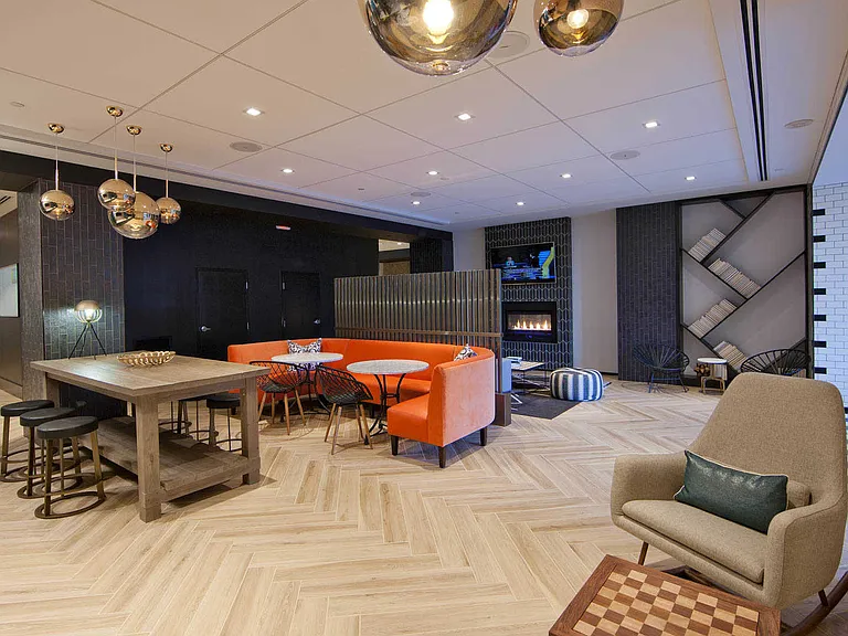 Renovated Resident Lounge