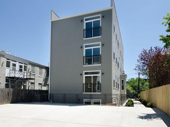 Rear of Building & Parking Area