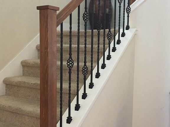 Stair way entrance to 2nd floor