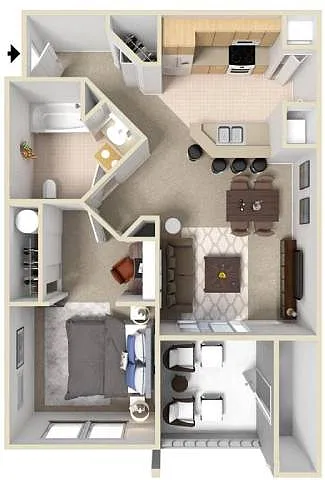 Floor plan Ashland