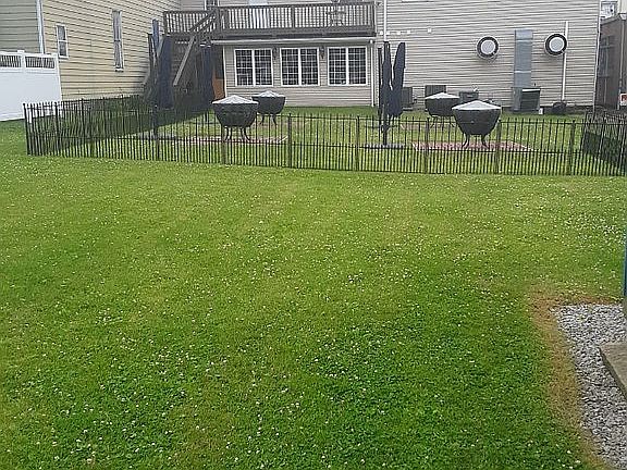 Back Deck and Patio Area