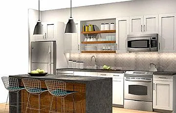 Apartment kitchen
