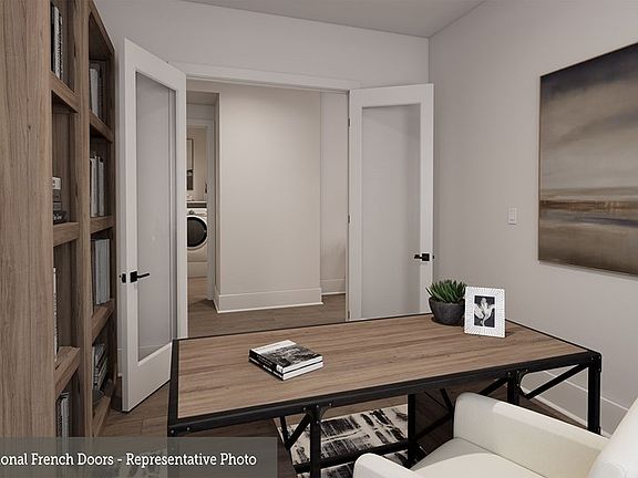 The Levi - Optional French Doors with Study
