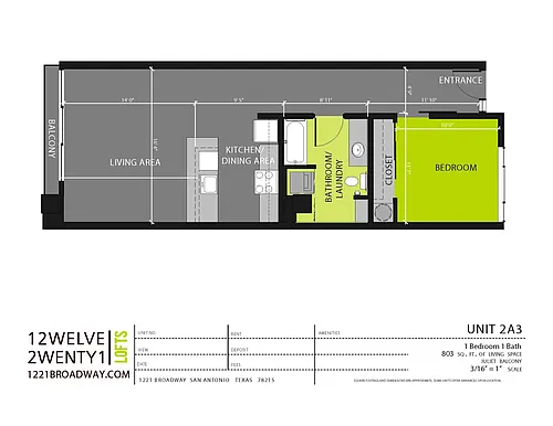 Floor plan 2A3