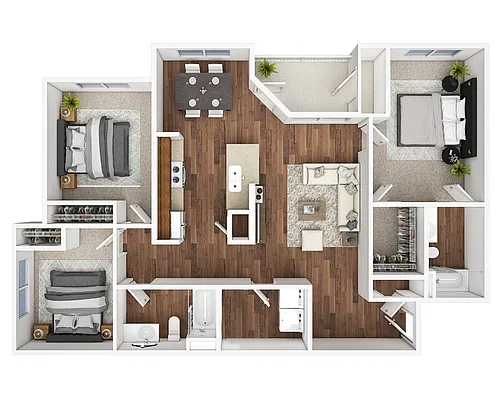 Floor plan Anchorage