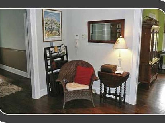 Spacious living room offers lots of options