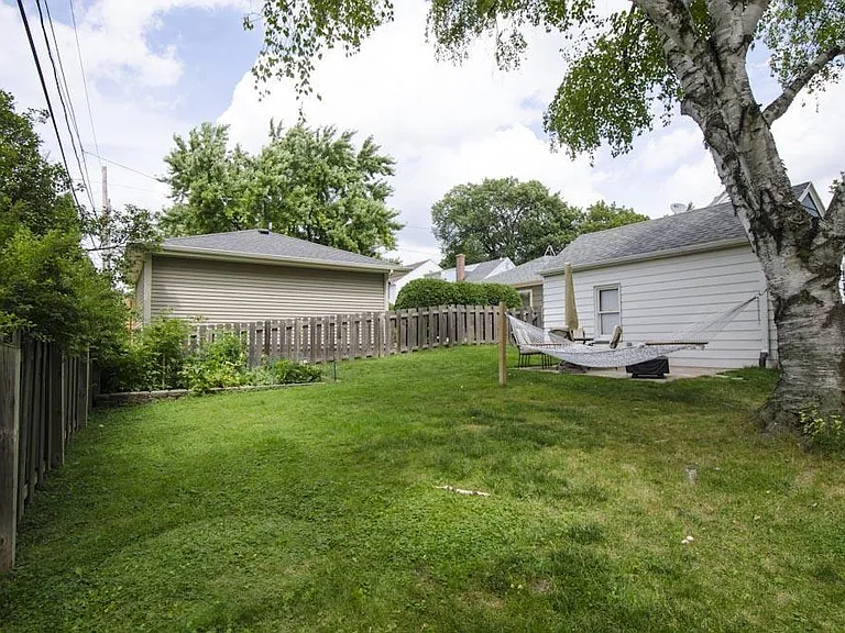Fenced in yard