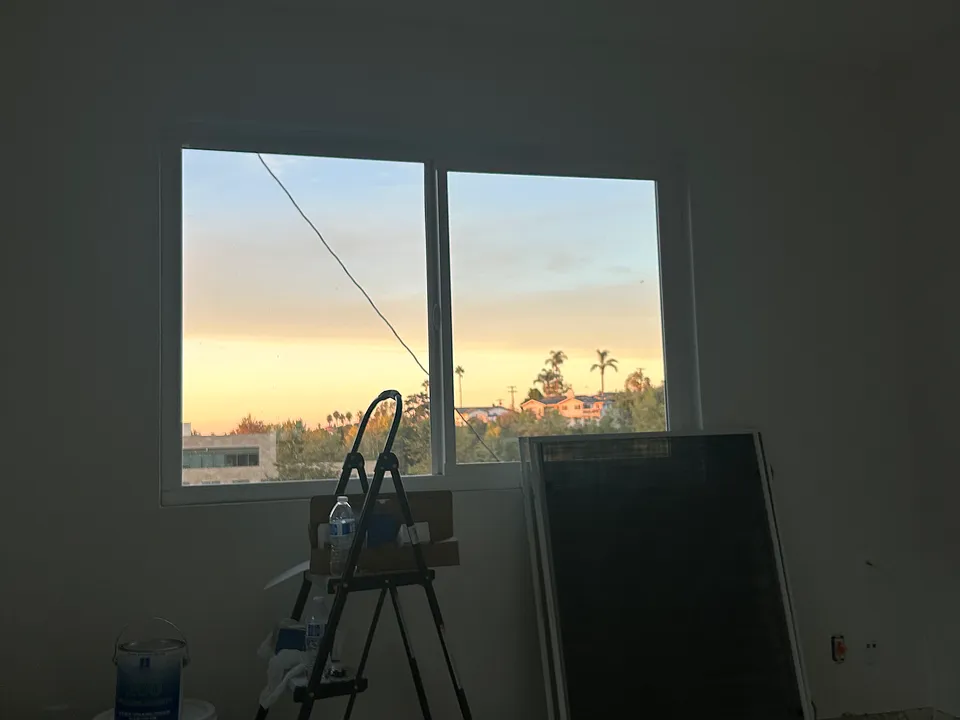 Living room view