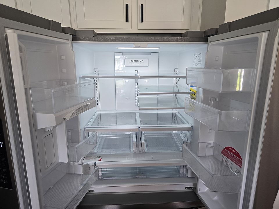 top and bottom fridge freezer Stainless