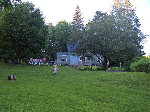 Front yard and house.