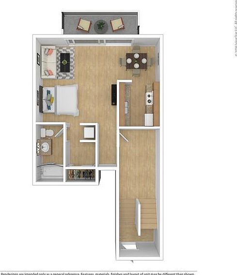 2nd image of 1519 Eastcrest Dr APT T1