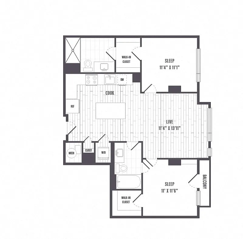 Floor plan B9a*