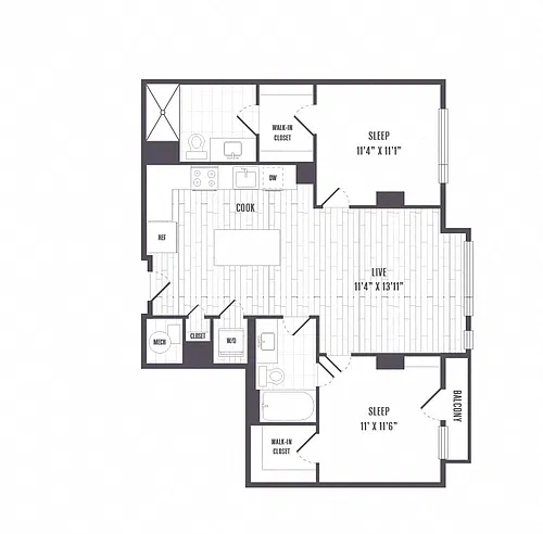 Floor plan B9a*