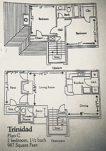 Floor plan Trinidad