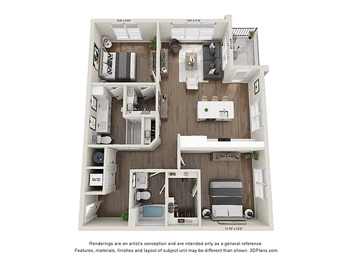Floor plan B3