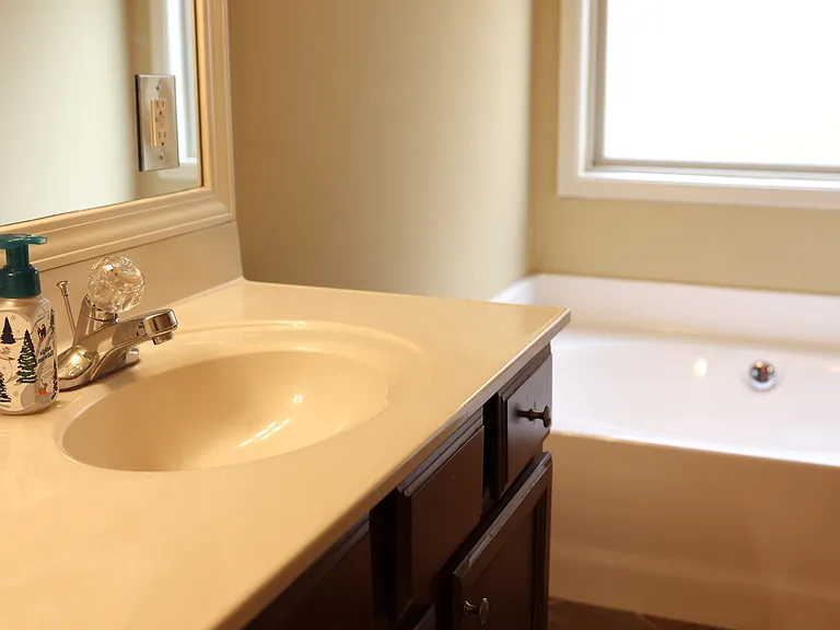 Master bathroom Tub