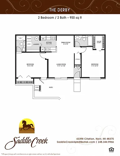 Floor plan Derby