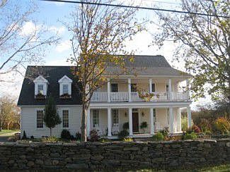 Two-Level Front Porch