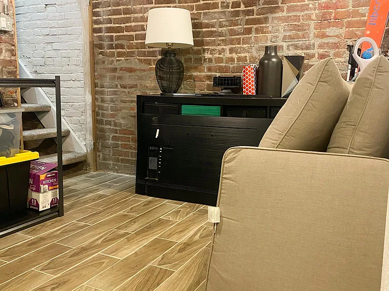 Additional storage in basement