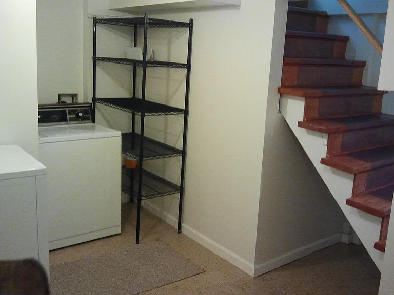 Downstairs laundry